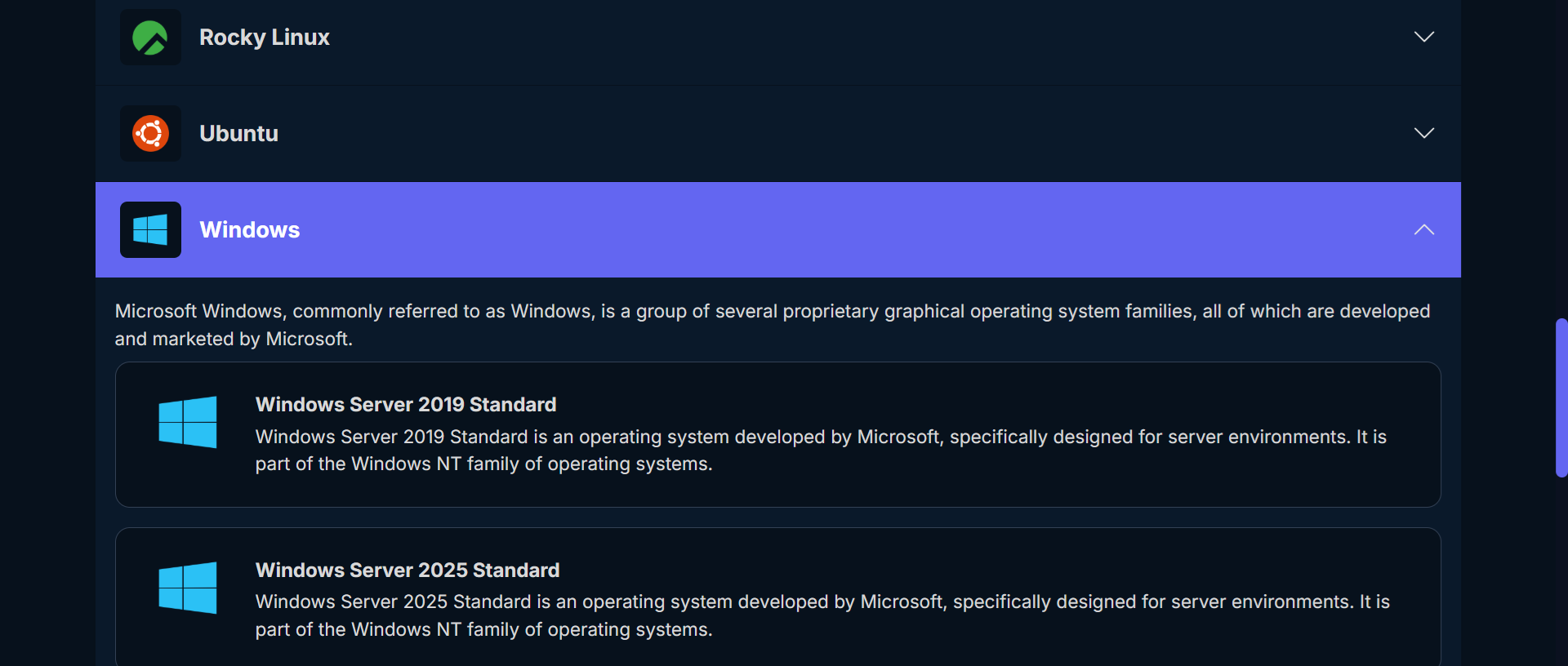 VirtFusion VPS management interface