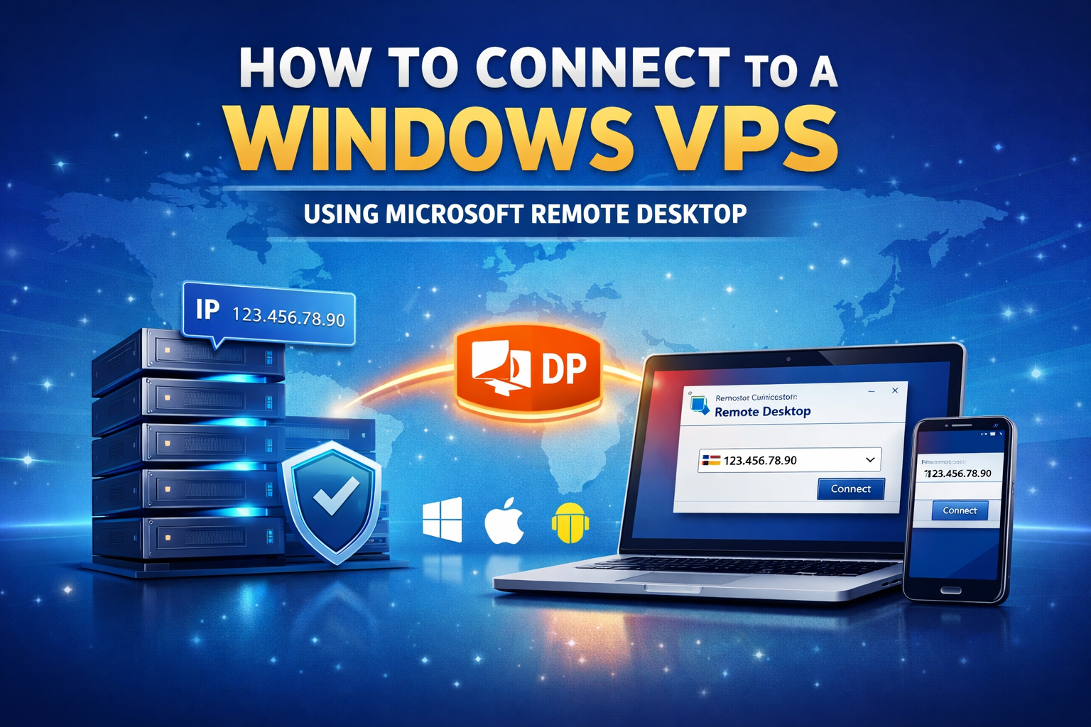 How to Connect to Windows VPS Using Microsoft Remote Desktop