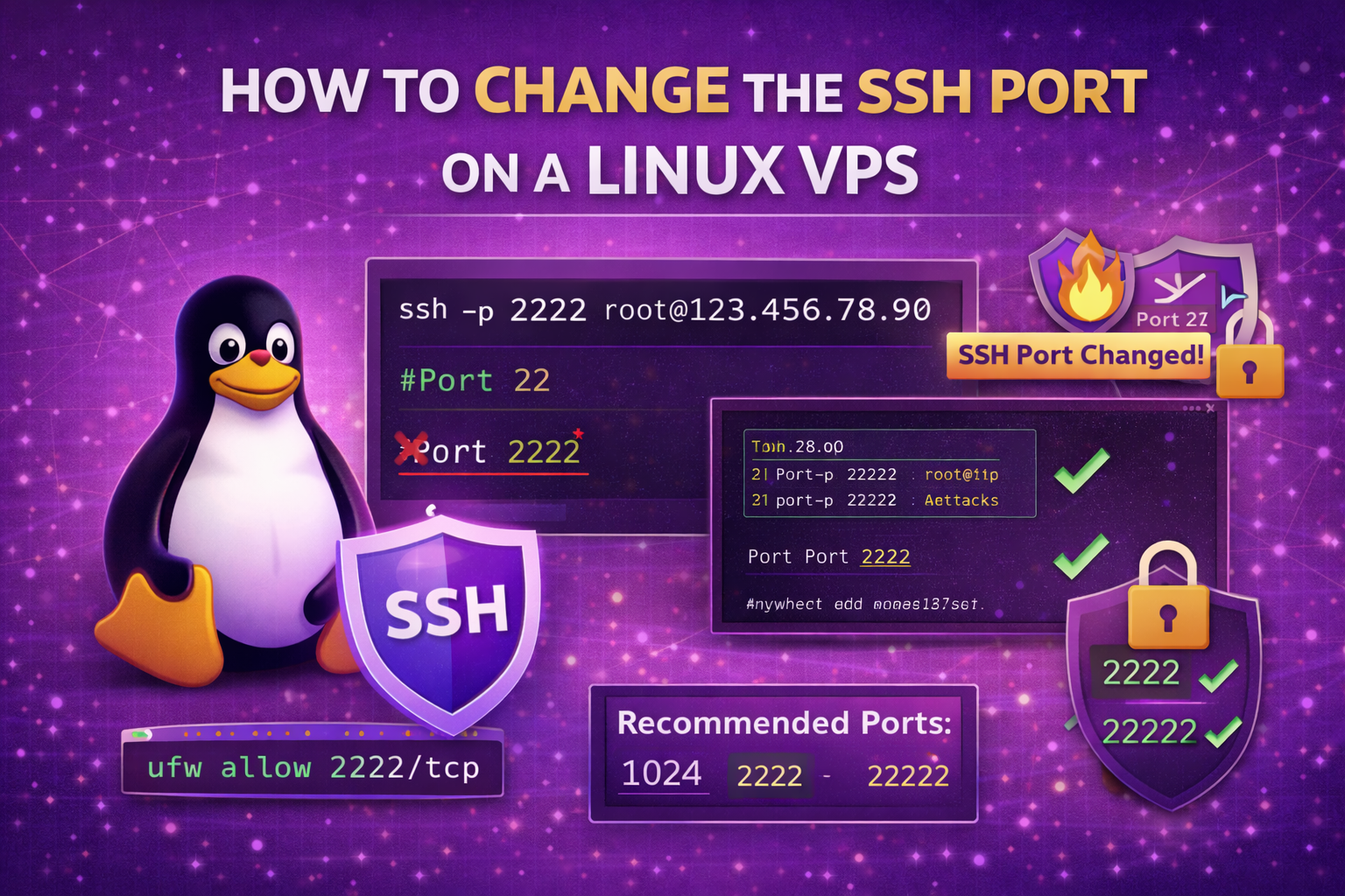 How to Change the SSH Port on a Linux VPS