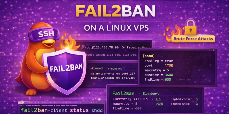 install configure fail2ban
