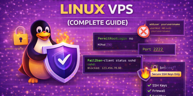 how to secure a linux VPS a complete guide