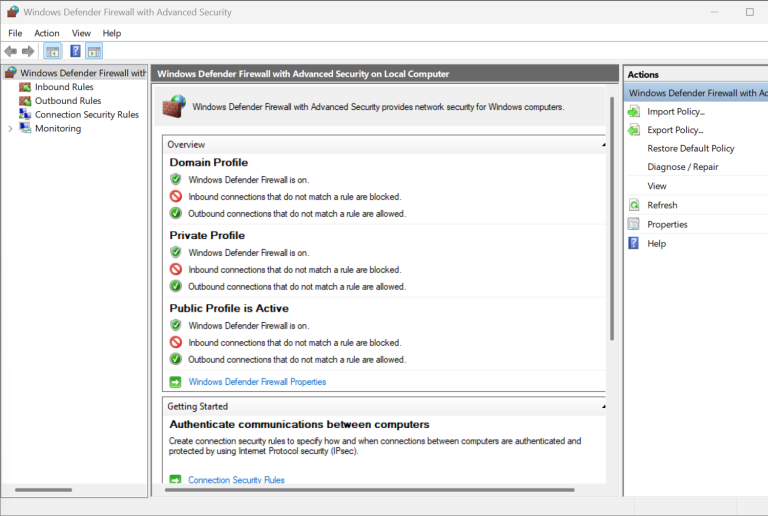 Create Inbound Rule Windows Firewall How to Use Windows Firewall and Allow Connections - VM6 Networks
