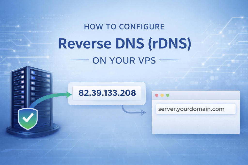 How to Set Up Reverse DNS (rDNS) on Your VPS - VM6 Networks