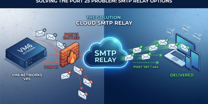smtp mail vps