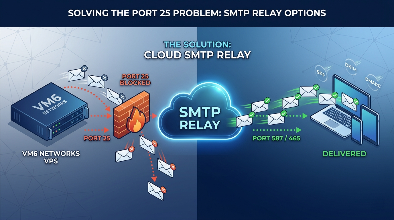 smtp mail vps