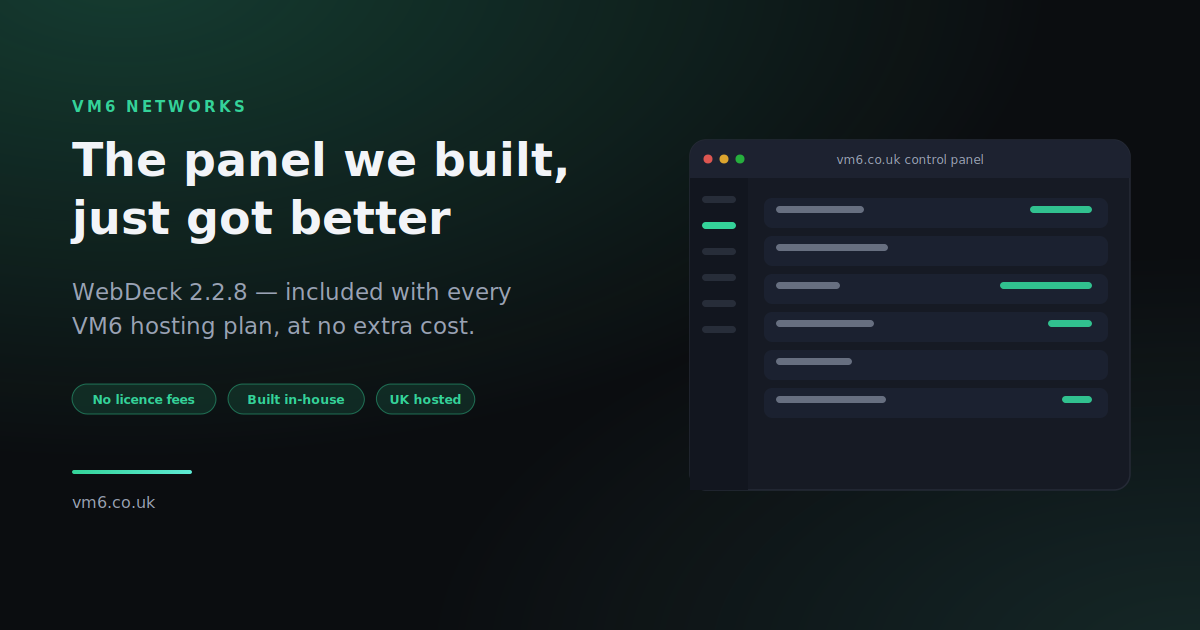 WebDeck 2.2.8 Stable Available Now!