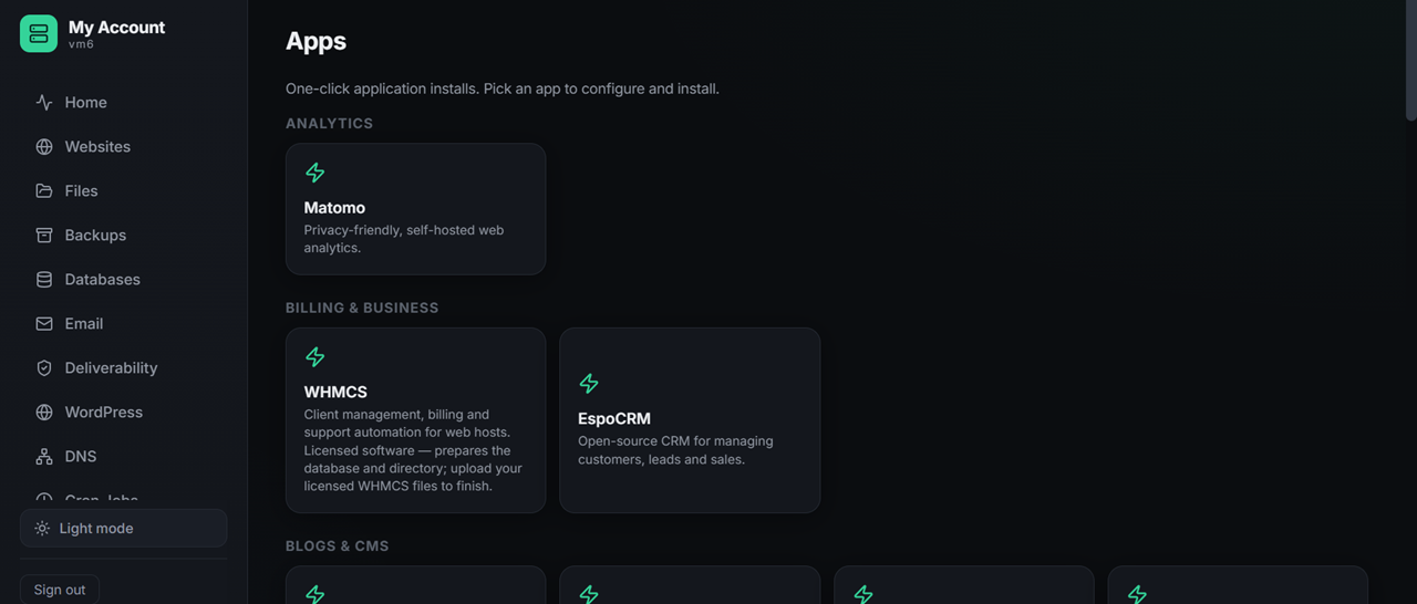 WebDeck security suite